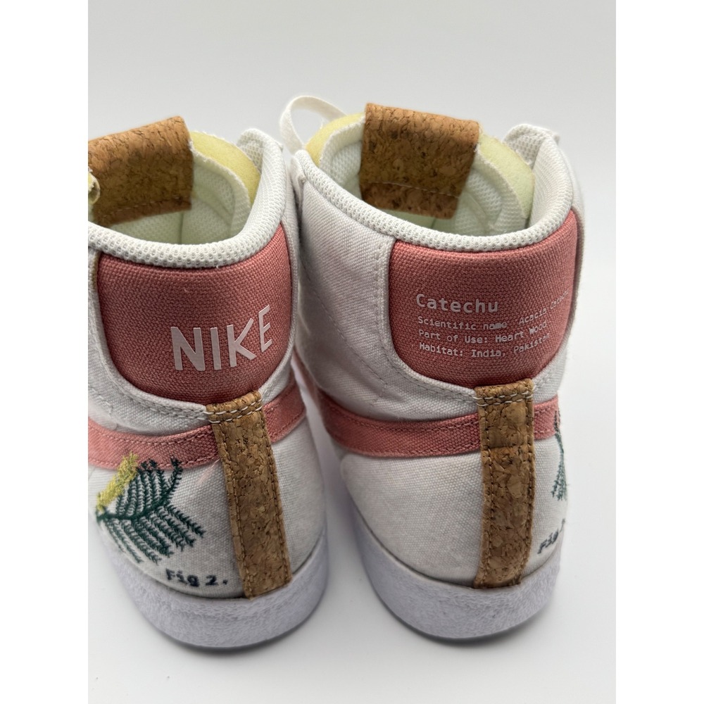 Nike Blazer Mid 77 Catechu Flora Pack White Pink Cork DC9265-101 Womens 9
